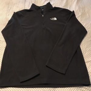 North Face quarter zip sweater